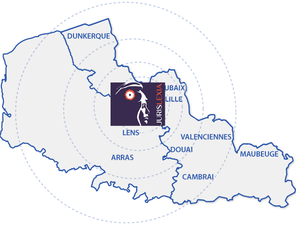 Carte - Huissiers de justice associés à Roubaix